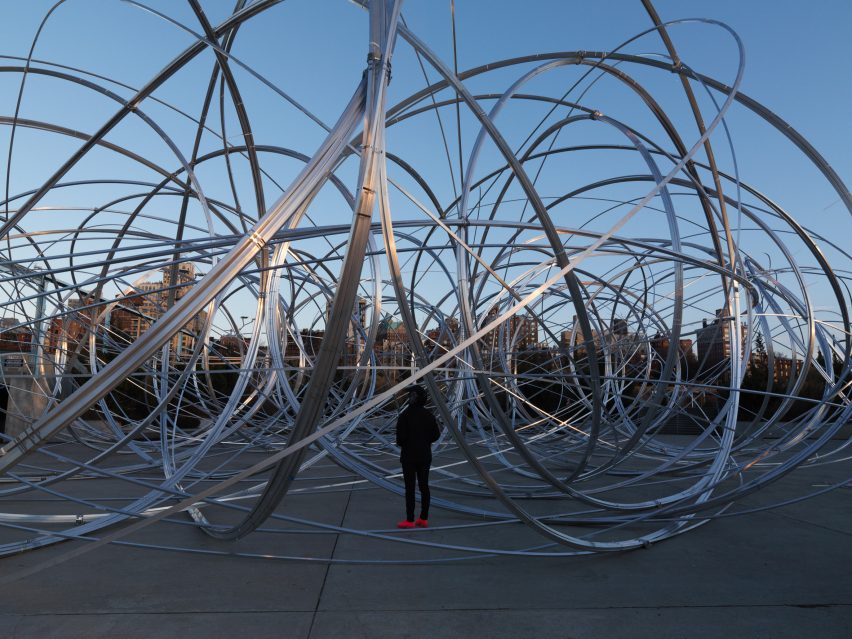 New York Clearing by Antony Gormley