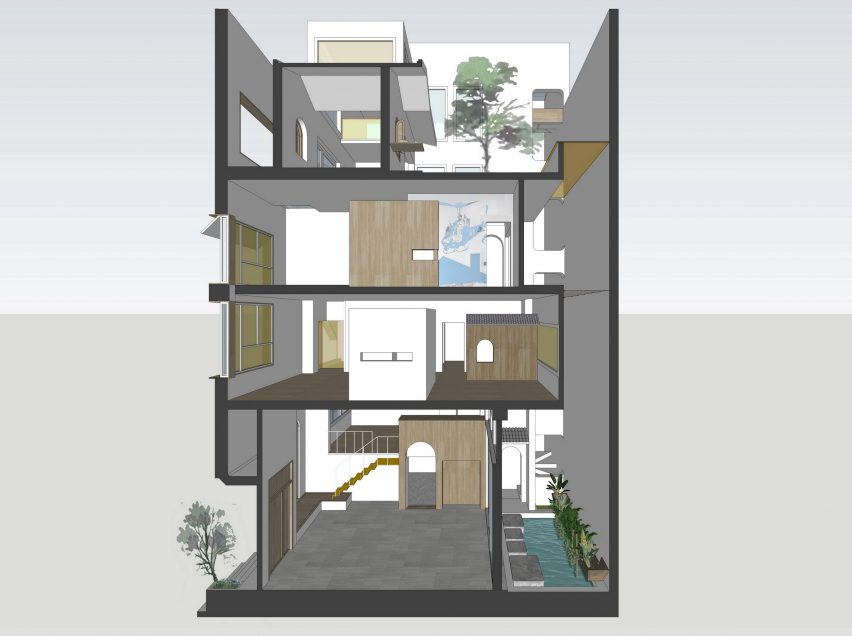 Nhà Đâu Đau by Landmak Architecture