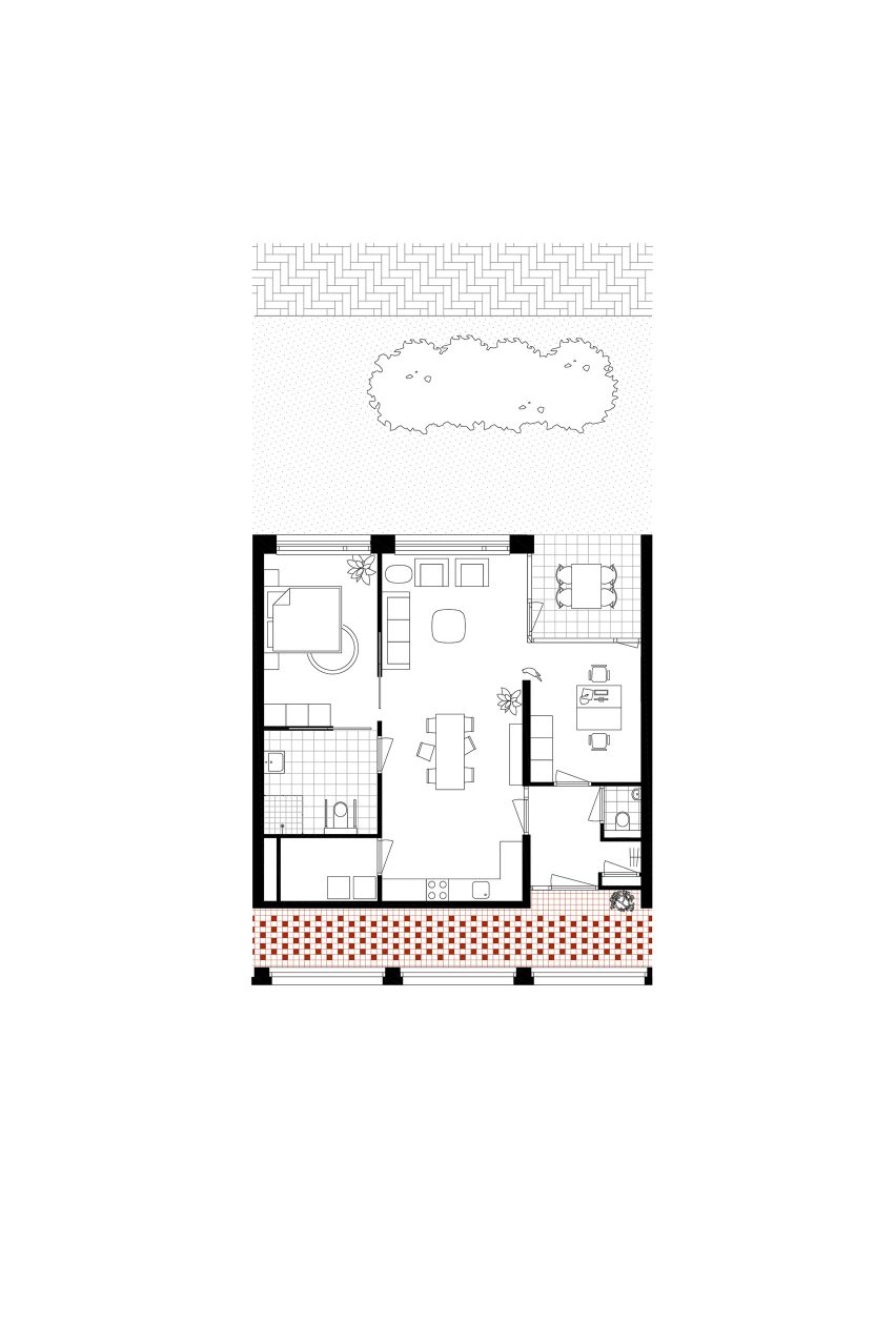 Oude Dijk housing by Shift in Tilburg