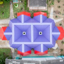 Water harvesting-classroom at Ban Wang Toey School by Pareid and students from Chulalongkorn University