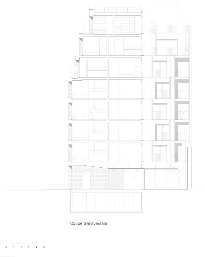 Paris social housing by Avenier Cornejo