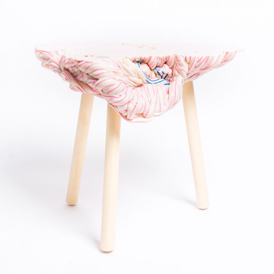 Thier & van Daalen's The Plastic Mine homeware reveals hidden patterns in factory waste