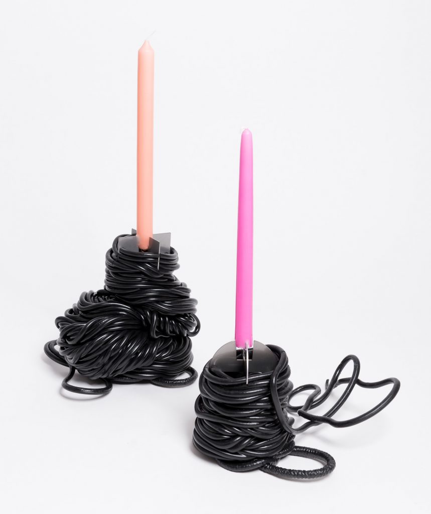 Thier & van Daalen's The Plastic Mine homeware reveals hidden patterns in factory waste