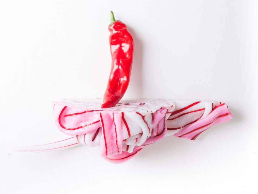 Thier & van Daalen's The Plastic Mine homeware reveals hidden patterns in factory waste