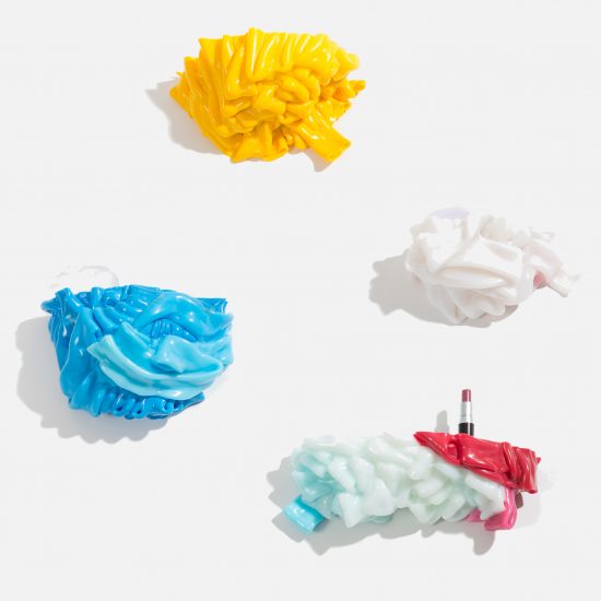 Thier & van Daalen's The Plastic Mine homeware reveals hidden patterns in factory waste