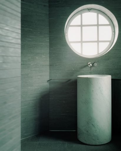 Regent's Park Loft by Originate turret wet room