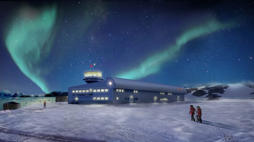 Discovery Building at the British Antarctic Survey's Rothera Research Station by London-based Hugh Broughton Architects.