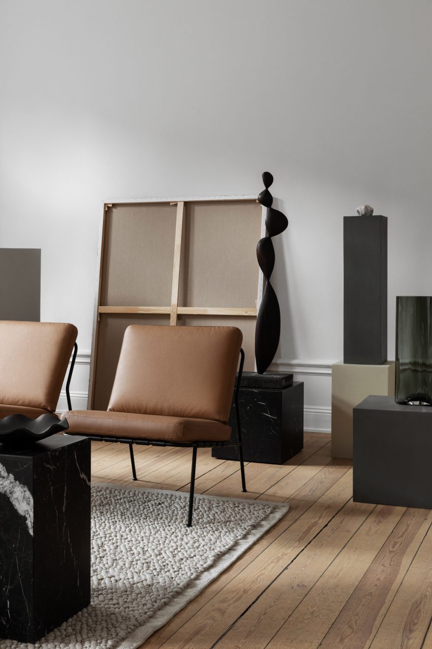 The Sculptor's Residence installation by Norm Architects, Menu and Dux