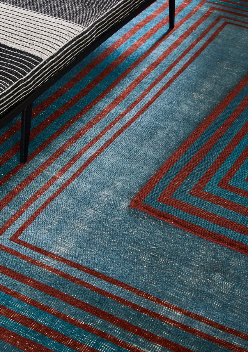 Sebastian Wrong designs modular "community of rugs" for Floor_Story
