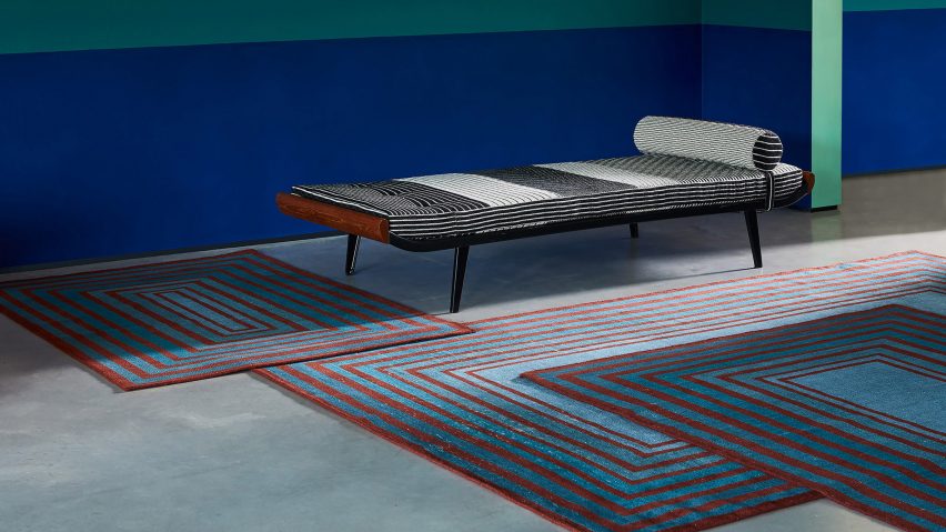 Sebastian Wrong designs modular "community of rugs" for Floor_Story