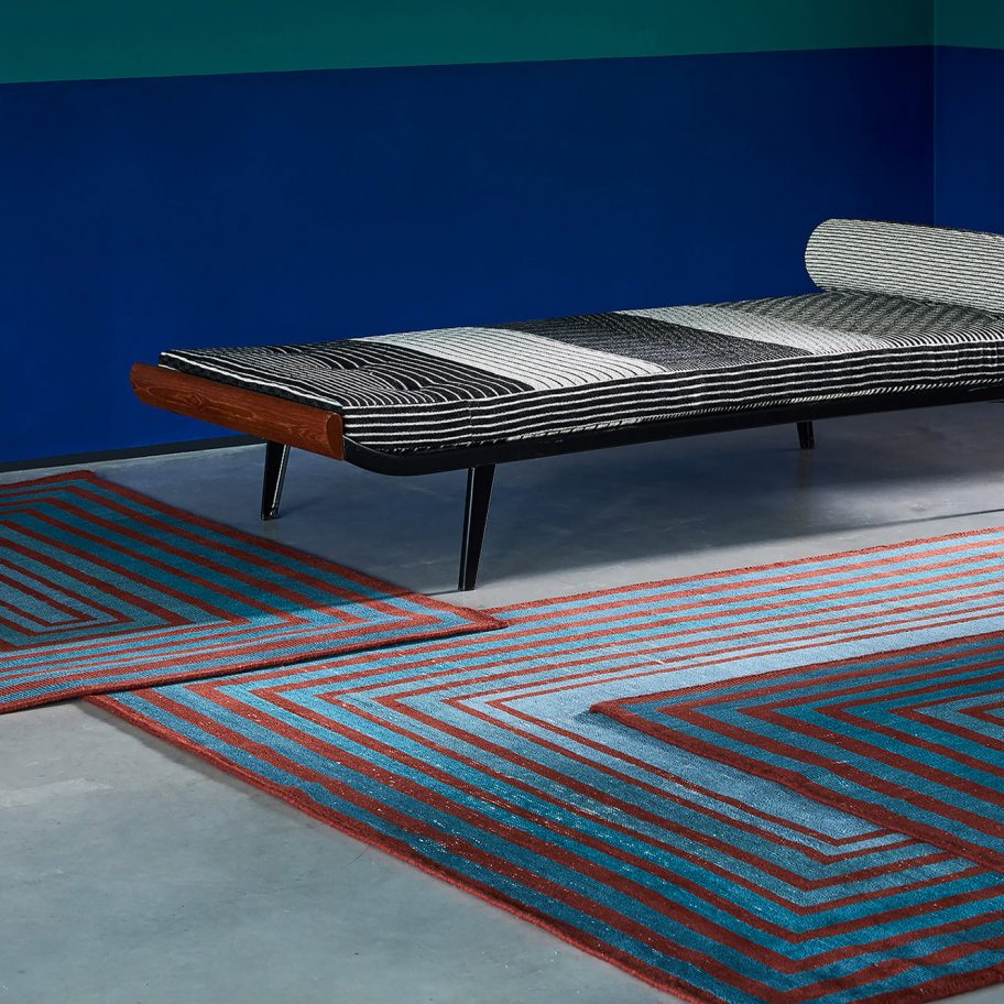 Sebastian Wrong designs modular "community of rugs" for Floor_Story