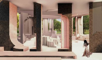 Serpentine Pavilion 2021 by Counterspace as seen in Dezeen Events Guide June 2021