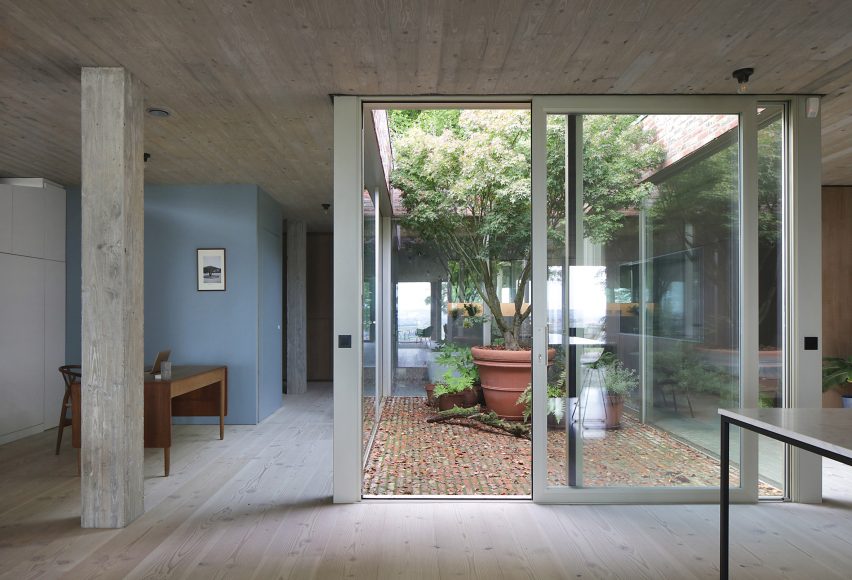 Sloped Villa by Studio Okami in Belgium