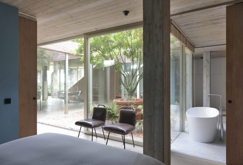 Sloped Villa by Studio Okami in Belgium