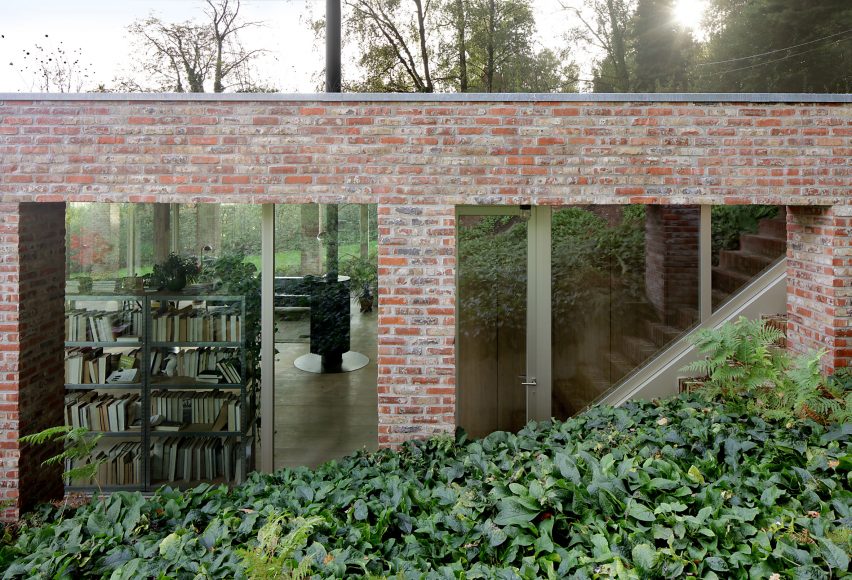 Sloped Villa by Studio Okami in Belgium