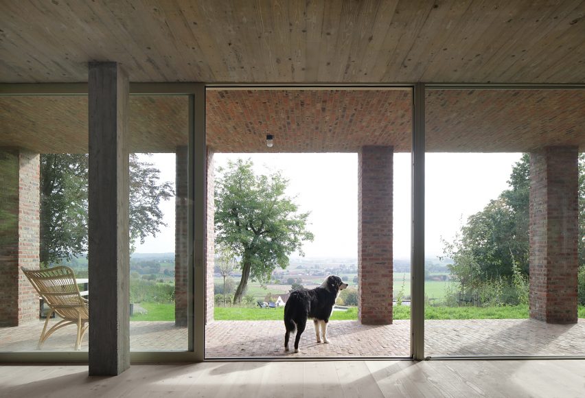 Sloped Villa by Studio Okami in Belgium