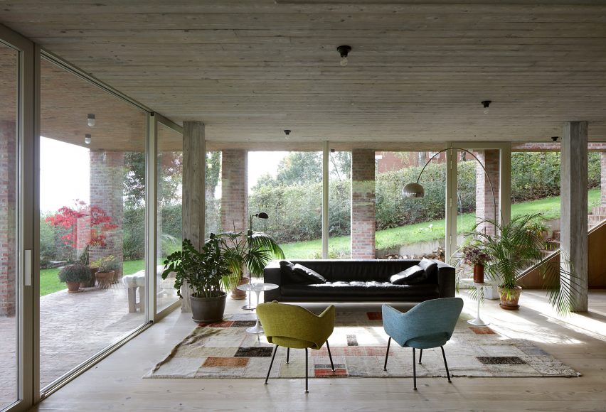 Sloped Villa by Studio Okami in Belgium