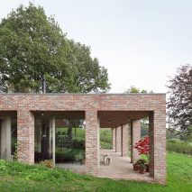 Sloped Villa by Studio Okami in Belgium