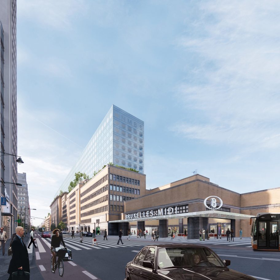 SNCB Headquarters by OMA in Belgium