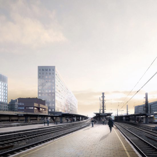 SNCB Headquarters by OMA in Belgium