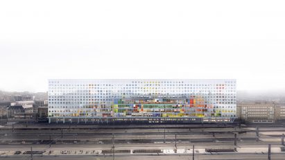 SNCB Headquarters by OMA in Belgium