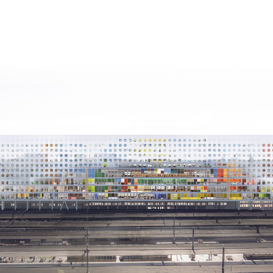 SNCB Headquarters by OMA in Belgium
