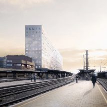 SNCB Headquarters by OMA in Belgium
