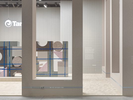 Note Design Studio's Natural Bond installation is built to be disassembled