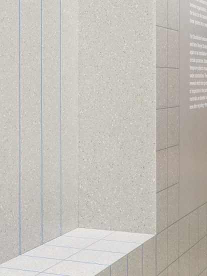 Note Design Studio's Natural Bond installation is built to be disassembled