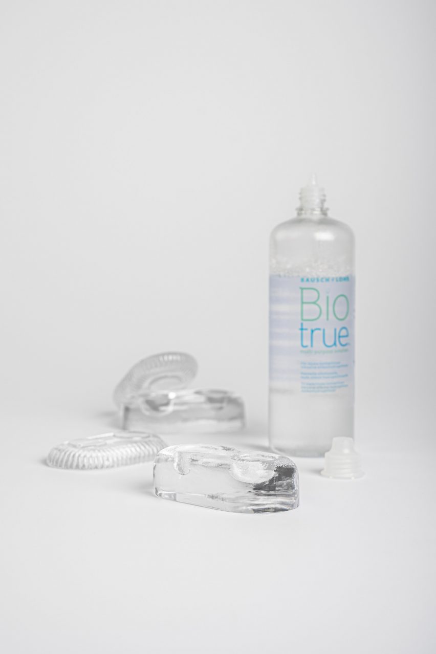Lund University students cast household items in glass instead of plastic