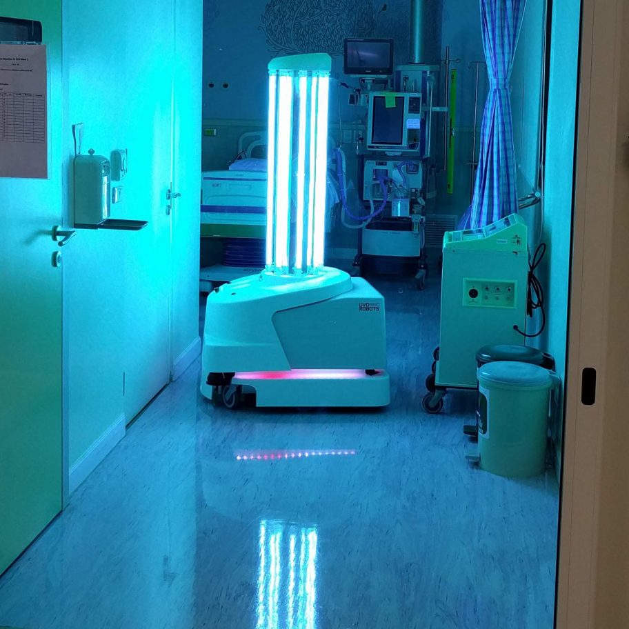 Drones and self-driving robots used to fight Coronavirus in China