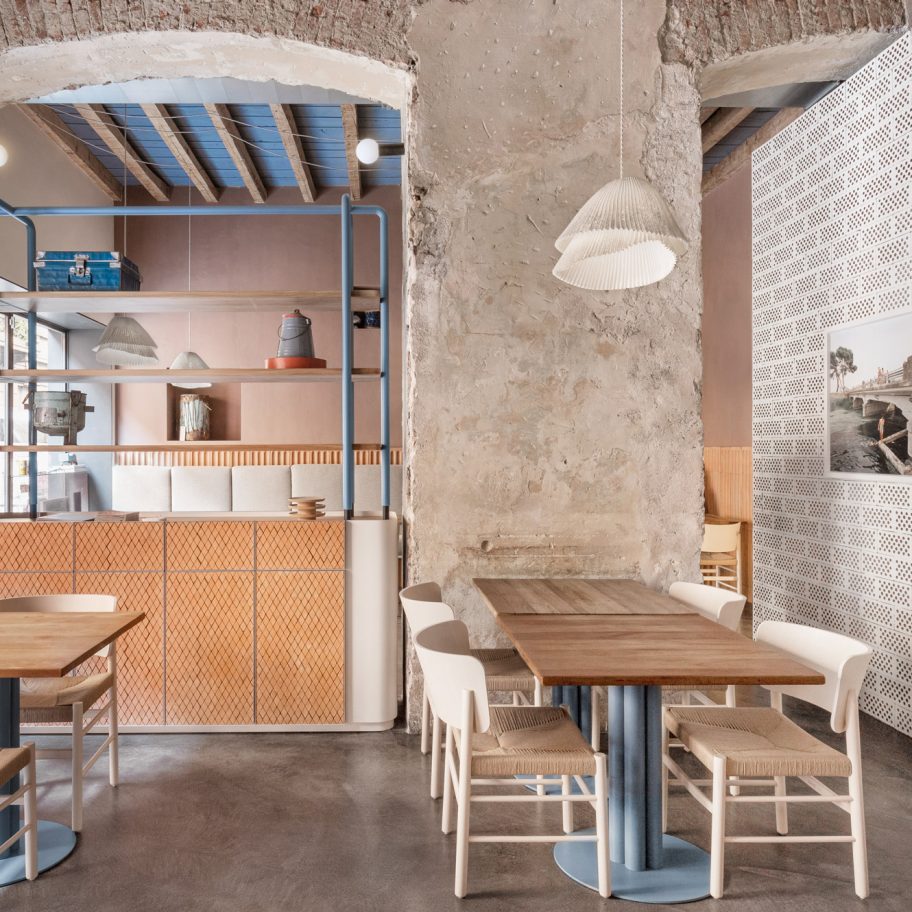 28 Posti restaurant designed by Cristina Celestino