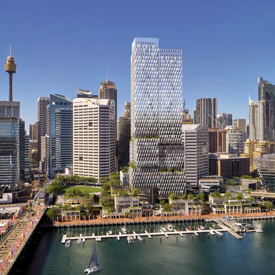 Cockle Bay Park by Henning Larsen for Sydney, Australia