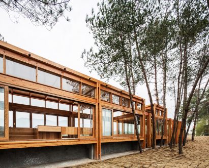 Pine Pavilion by DnA_Design and Architecture