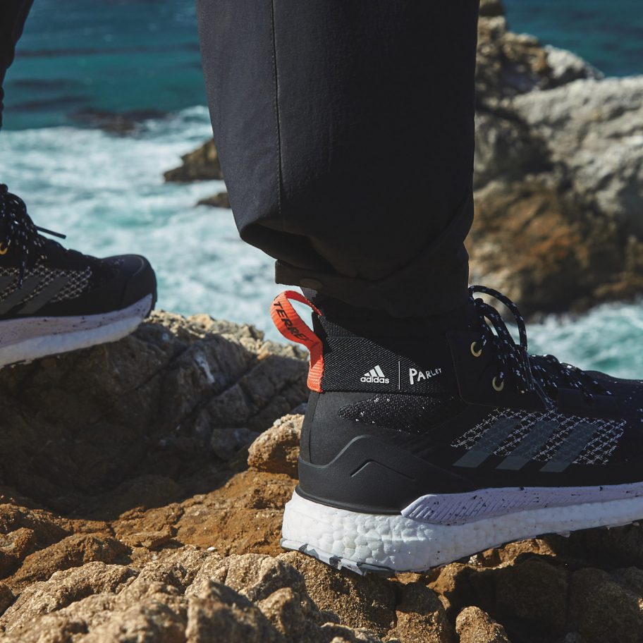Adidas uses Parley ocean plastic for updated upper on its Terrex Free Hiker shoe