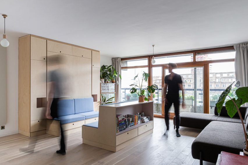 Barbican Dancer's Studio by Intervention Architecture reconfigurable space