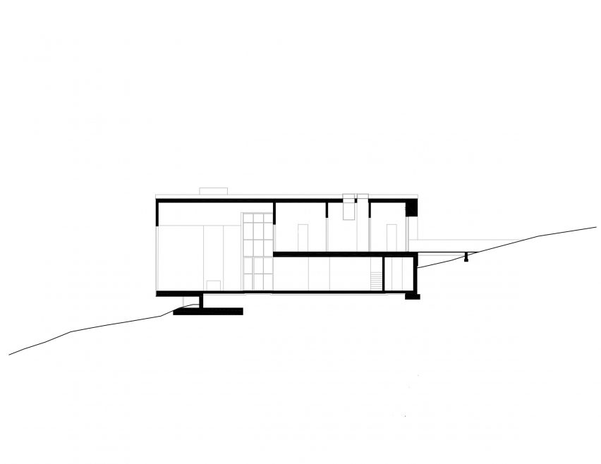 Big Barn by Faulkner Architects Section