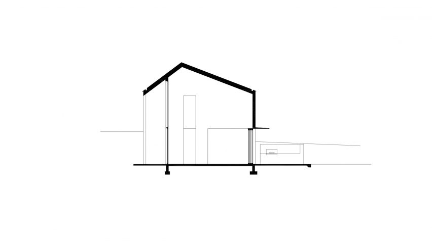 Big Barn by Faulkner Architects Section