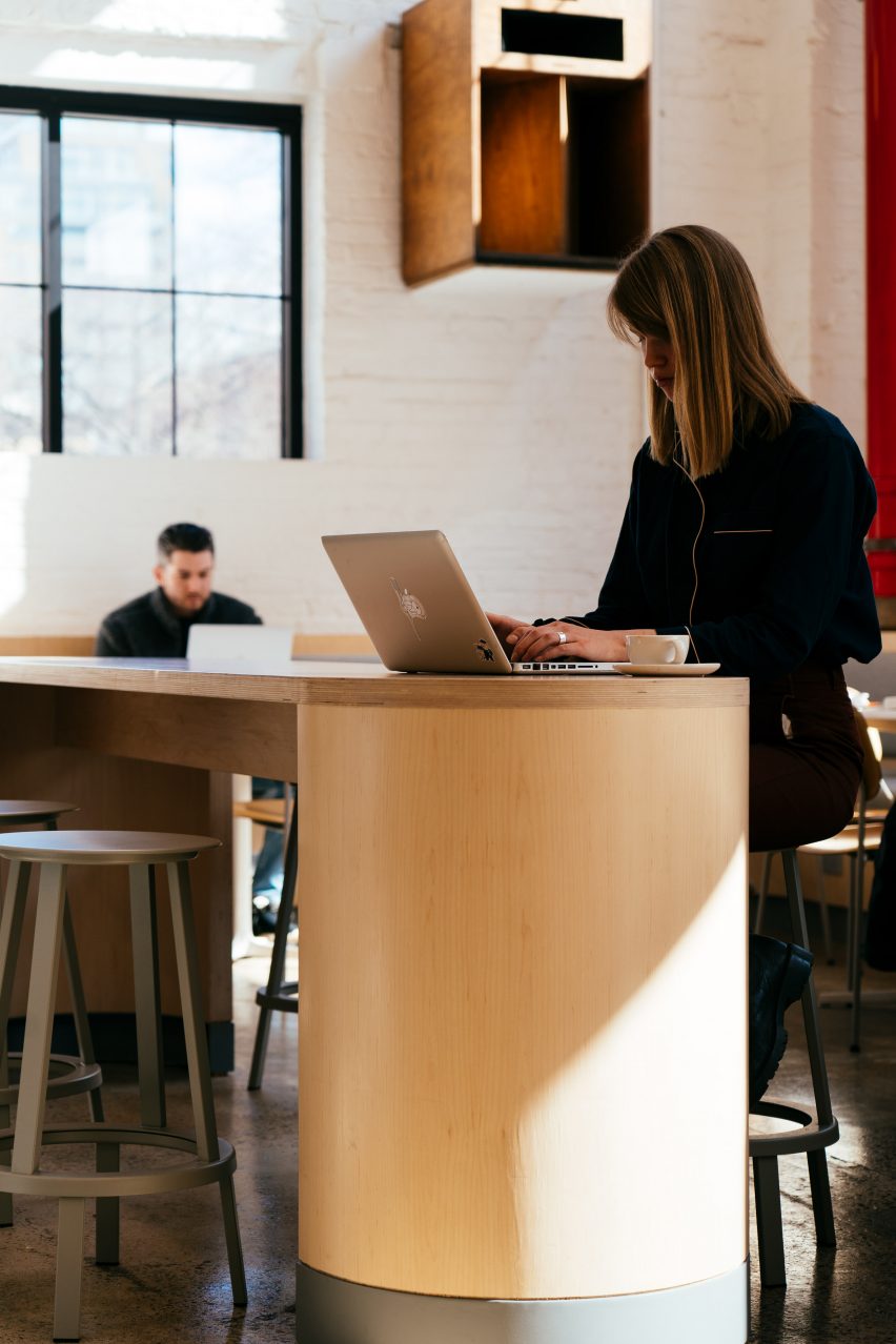 Blue Bottle Williamsburg renovation by Bohlin Cywinski Jackson