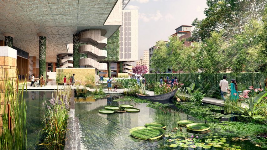 BRAC University Campus by WOHA for Dhaka, Bangladesh