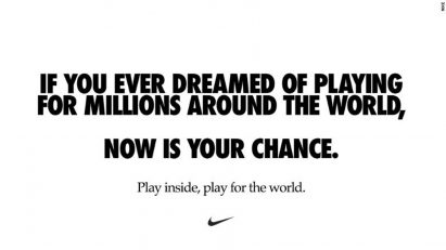 Nike, IKEA, Guniess and Audi share ads to encourage social distancing and staying at home