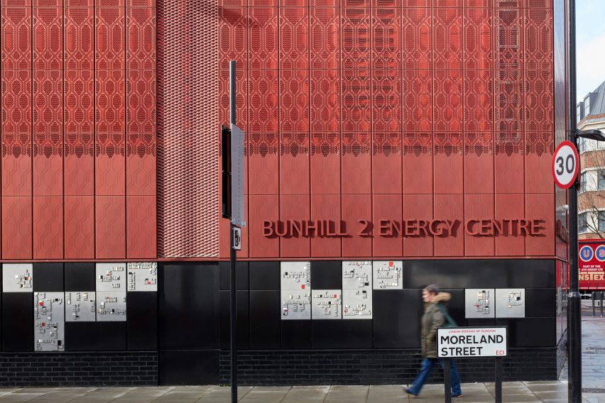 Bunhill 2 Energy Centre in London, UK, designed by Ramboll and Cullinan Studio
