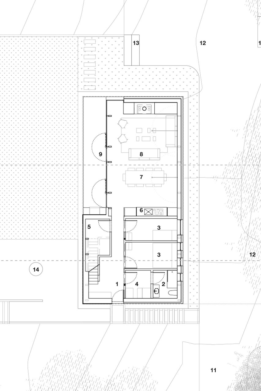 Camp O House by Maria Milans Studio