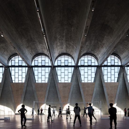 Gymnasium of New Campus of Tianjin University by Atelier Li Xinggang
