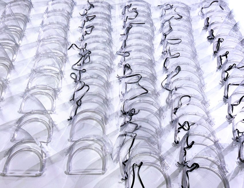 Nagami Design 3D-printed face shields Covid-19 masks