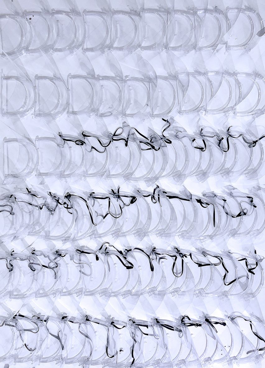 Nagami Design 3D-printed face shields Covid-19 masks