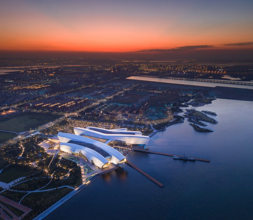 The National Maritime Museum of China by Cox Architecture