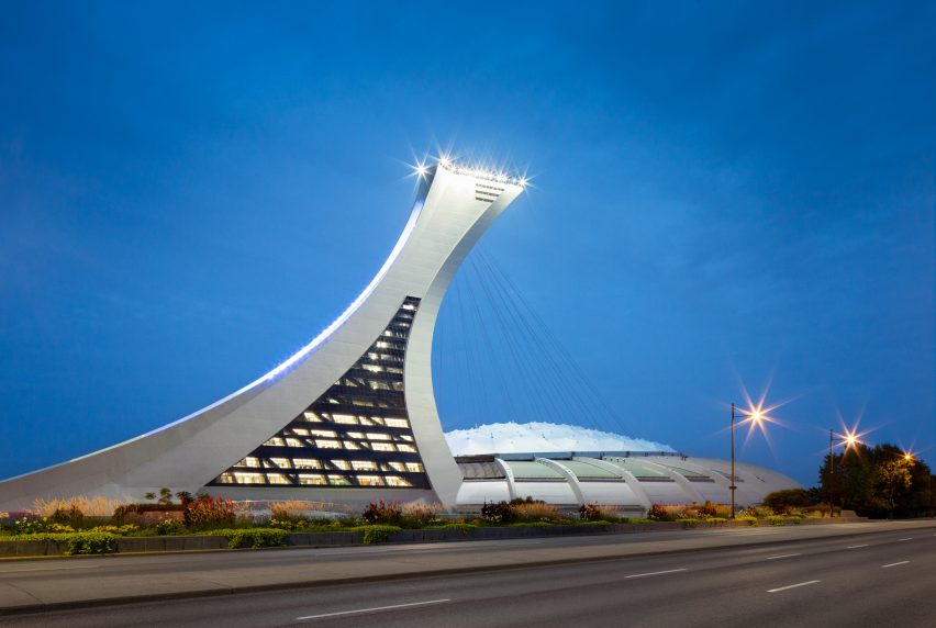 Montreal Olympic Stadium Tower by Provencher Roy