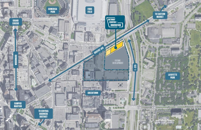 Detroit Center for Innovation by KPF