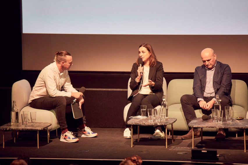 Future cities panel discussion at Dezeen Day